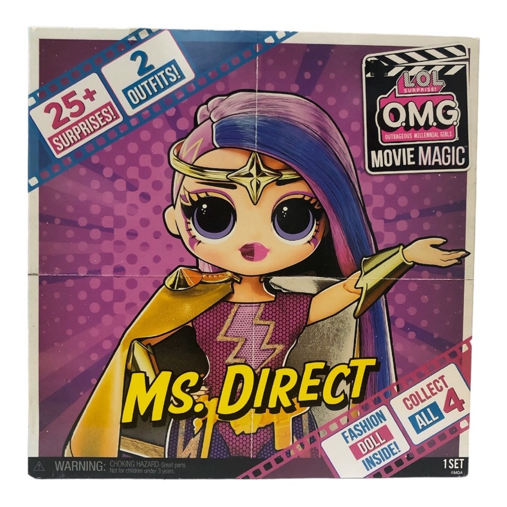 LOL Surprise Omg Movie Magic Ms. Direct Fashion doll